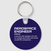 Lucht- en ruimtevaarttechnicus - Funny Definition Sleutelhanger (Voorkant)