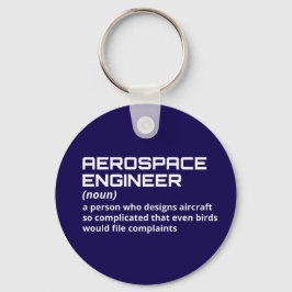 Lucht- en ruimtevaarttechnicus - Funny Definition  Sleutelhanger