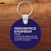Lucht- en ruimtevaarttechnicus - Funny Definition Sleutelhanger (Voorkant)