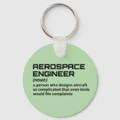 Lucht- en ruimtevaarttechnicus - Funny Definition Sleutelhanger (Voorkant)