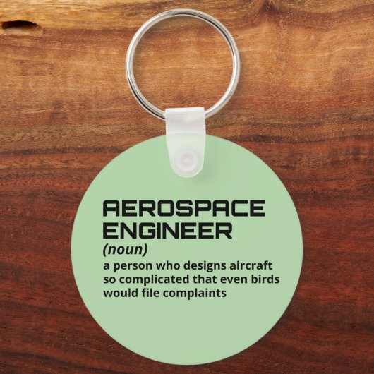 Lucht- en ruimtevaarttechnicus - Funny Definition Sleutelhanger (Voorkant)