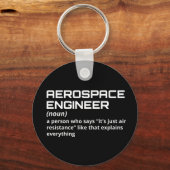 Lucht- en ruimtevaarttechnicus - Funny Definition  Sleutelhanger (Voorkant)