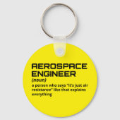 Lucht- en ruimtevaarttechnicus - Funny Definition Sleutelhanger (Voorkant)