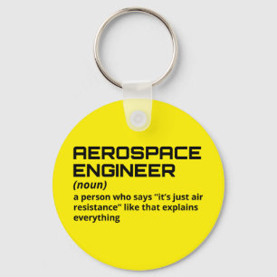 Lucht- en ruimtevaarttechnicus - Funny Definition  Sleutelhanger