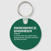 Lucht- en ruimtevaarttechnicus - Funny Definition Sleutelhanger (Voorkant)