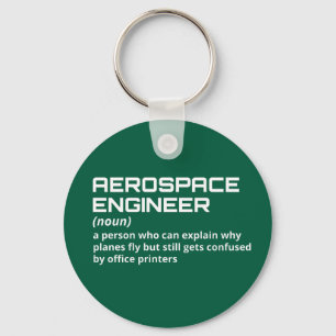 Lucht- en ruimtevaarttechnicus - Funny Definition  Sleutelhanger