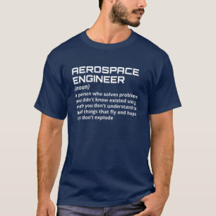 Lucht- en ruimtevaarttechnicus - Funny Definition T-shirt