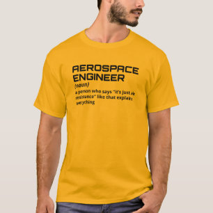 Lucht- en ruimtevaarttechnicus - Funny Definition T-shirt