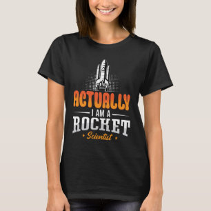 Lucht- en ruimtevaarttechnicus Ik ben een raketwet T-shirt