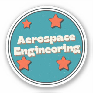 Lucht- en Ruimtevaarttechniek Sticker