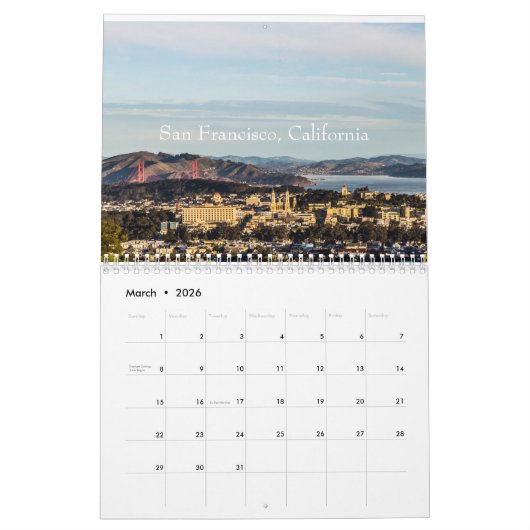 Lucht en water kalender (Mar 2026)