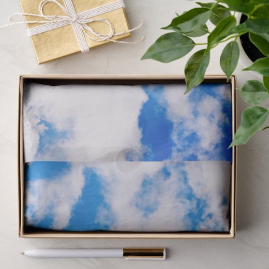 Lucht en wenskaart tissuepapier (Geschenk)