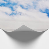 Lucht- en wolkenpakpapier cadeaupapier (Hoek)