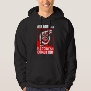 Lucht gaat in geluk met Turbo Car Racing Hoodie