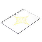 Lucht (geel) notitieboek (Linkerzijde)