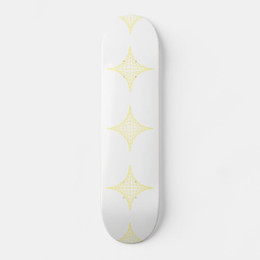 Lucht (geel) skateboard (Voorkant)