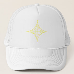 Lucht (geel) trucker pet