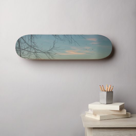 Lucht & gemak persoonlijk skateboard (Muurkunst (Horizontaal))