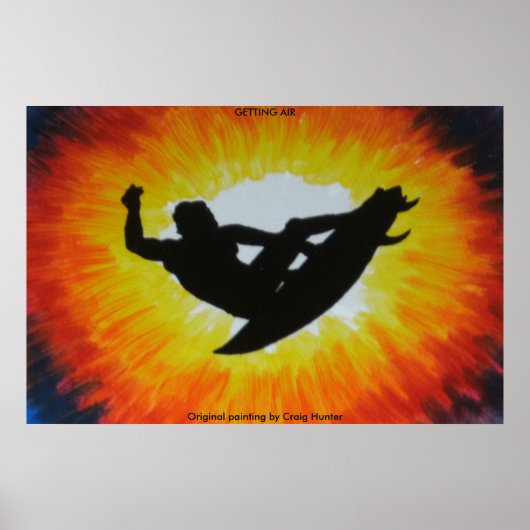 Lucht halen poster (Voorkant)