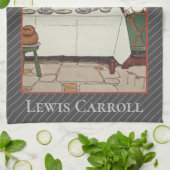 LUCHT IN WONDERLAND, LEWIS CARROLL CLASSIC NOVEL THEEDOEK (Gevouwen)