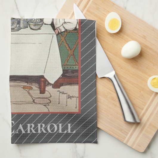 LUCHT IN WONDERLAND, LEWIS CARROLL CLASSIC NOVEL  THEEDOEK (Quarter Fold)