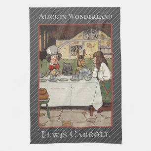 LUCHT IN WONDERLAND, LEWIS CARROLL CLASSIC NOVEL THEEDOEK