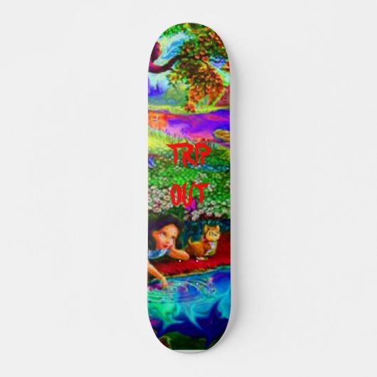 LUCHT IN WONDERLAND SKATEBOARD (Voorkant)