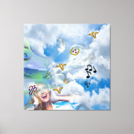 Lucht kunstschilderwerk — Afdrukken