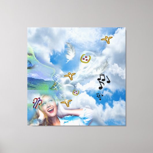 Lucht kunstschilderwerk — Afdrukken (Voorkant)