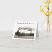 lucht liftbrug, duluth Mn Kaart (Gele Bloem)