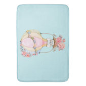 Lucht luchtballon met Beer Waterverf Badmat (Voorkant Verticaal)