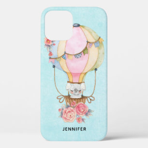 Lucht luchtballon met Beer Waterverf Case-Mate iPhone Case