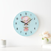 Lucht luchtballon met Beer Waterverf Grote Klok (Huis)