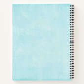 Lucht luchtballon met Beer Waterverf Notitieboek (Achterkant)