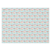 Lucht luchtballon met Beer Waterverf Patroon Tafelkleed (Voorkant (Horizontaal))