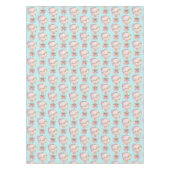 Lucht luchtballon met Beer Waterverf Patroon Tafelkleed (Voorkant)