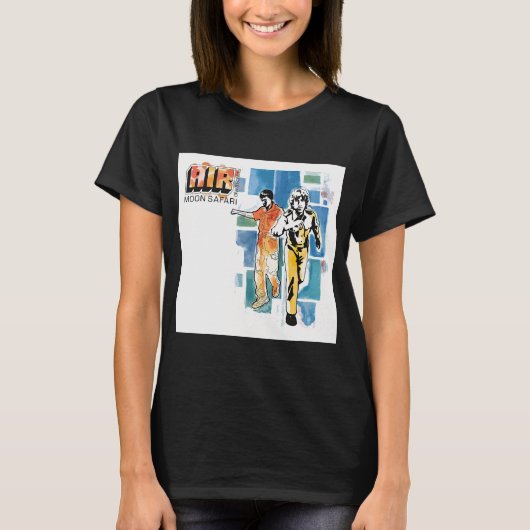 Lucht - Maan Safari T-shirt (Voorkant)