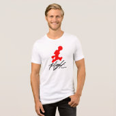 Lucht Mario Tri-Blend Shirt (Voorkant volledig)