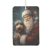 Lucht met Sinterklaas Feestelijke Kerstmis Luchtverfrisser (Voorkant)