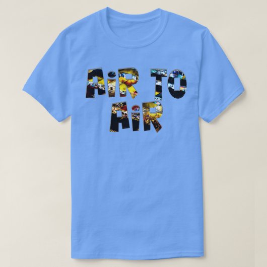 Lucht naar lucht t-shirt (Design voorkant)