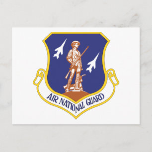 Lucht Nationale Garde Militair Veteraan Briefkaart
