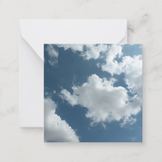 Lucht Notitiekaartje (Voorkant)