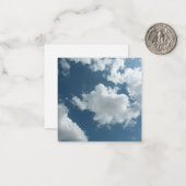 Lucht Notitiekaartje (Voorkant / Achterkant in situ)
