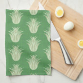 Lucht Plant Groene Tonen Theedoek (Quarter Fold)