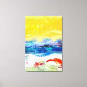 Lucht Schouder I Canvas Afdruk