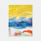 Lucht Schouder I Fleece Deken (Voorkant)