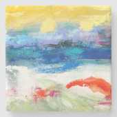 Lucht Schouder I Stenen Onderzetter (Voorkant)