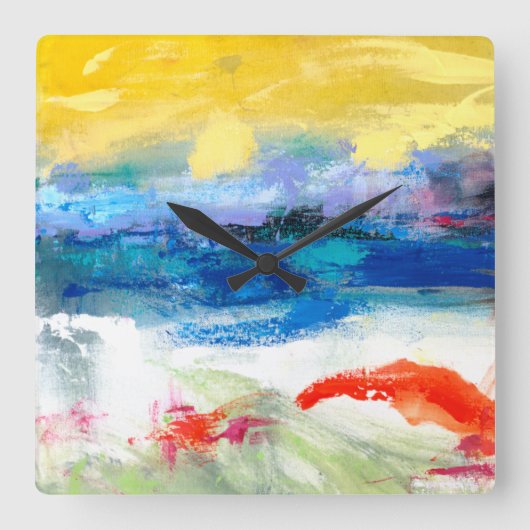 Lucht Schouder I Vierkante Klok (Voorkant)