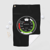 Lucht Snelheid Piloot Luchtvaart Geek Golfhanddoek (Insitu)