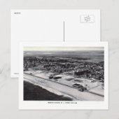Lucht Uitzicht, Beach Haven NJ Vintage Briefkaart (Voorkant / Achterkant)